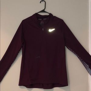 Nike quarter zip running top